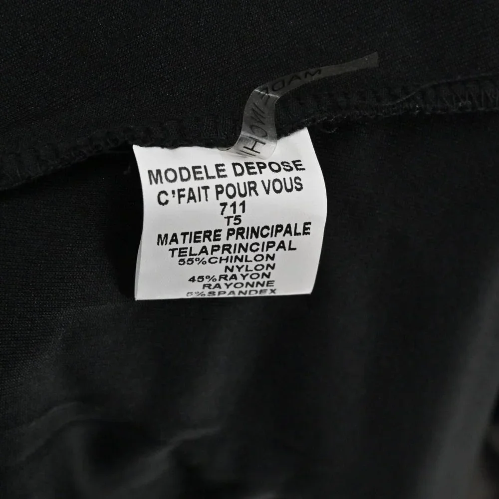 C'FAIT POUR VOUS Womens Sleeveless Tiered Ruffle Hem Multicolor Dress US Size 12 - Picture 7 of 9